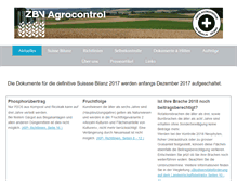 Tablet Screenshot of agrocontrol.ch
